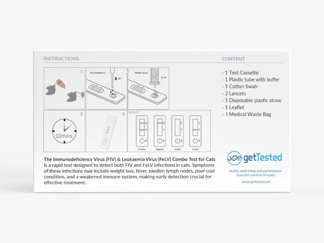 FIV &amp; FeLV combination test for cats