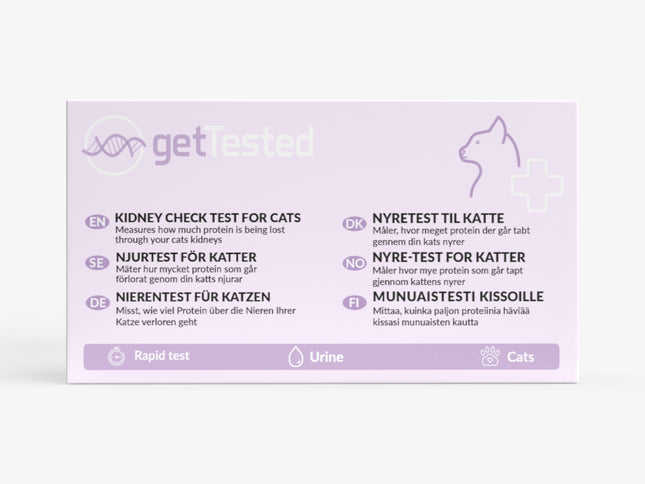 Kidney test for cats