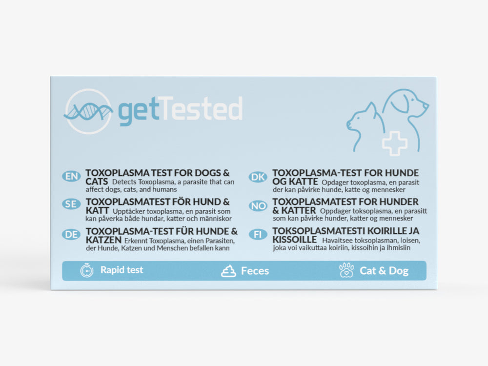Toxoplasma-Test für Hunde & Katzen