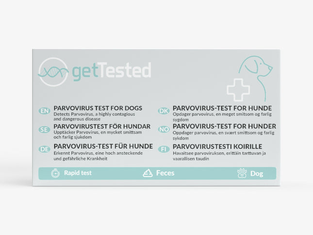 Parvovirus test for dogs