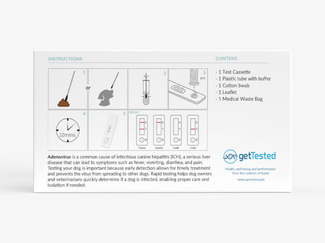 Adenovirus test for dogs
