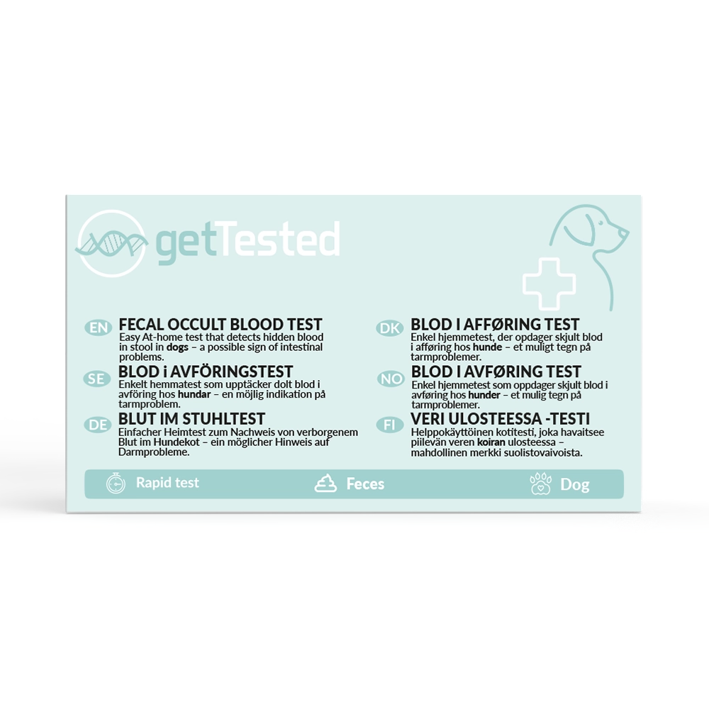 Test auf okkultes Blut im Stuhl (Hund)