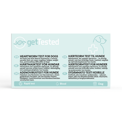 Herzwurm-Test für Hunde