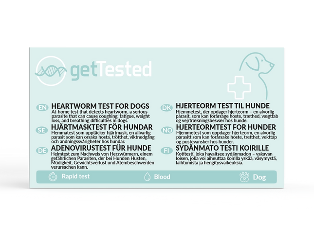 Herzwurm-Test für Hunde