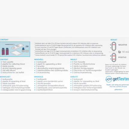 HIV Rapid Test | AIDS Virus Self-Test | GetTested