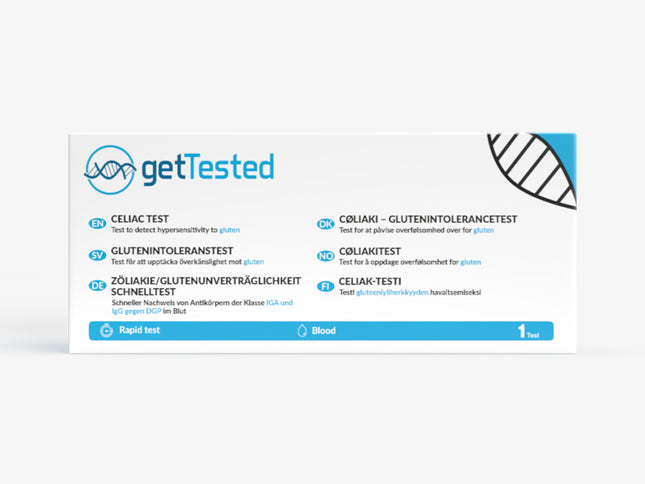 Gluten test for celiac disease