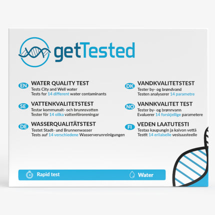 Test der Wasserqualität
