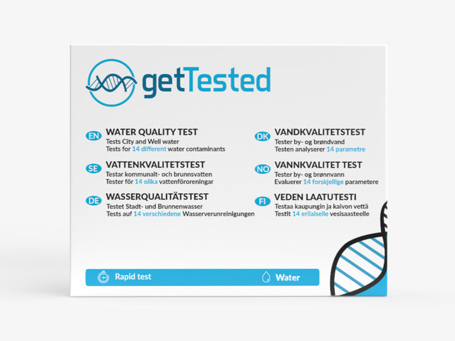 Test der Wasserqualität