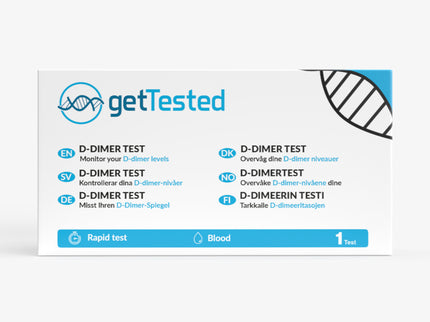 D-dimer test (blood clots)