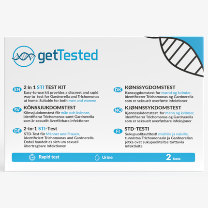 2 in 1 Trichomonas/Gardnerella test