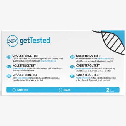 Cholesterol test