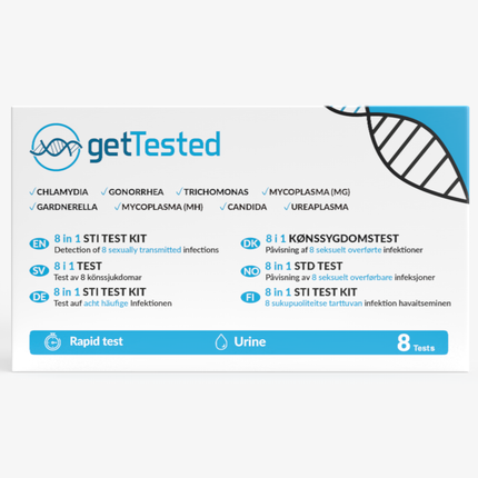 8 in 1 STI Test Kit
