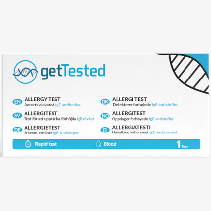Allergy test IgE