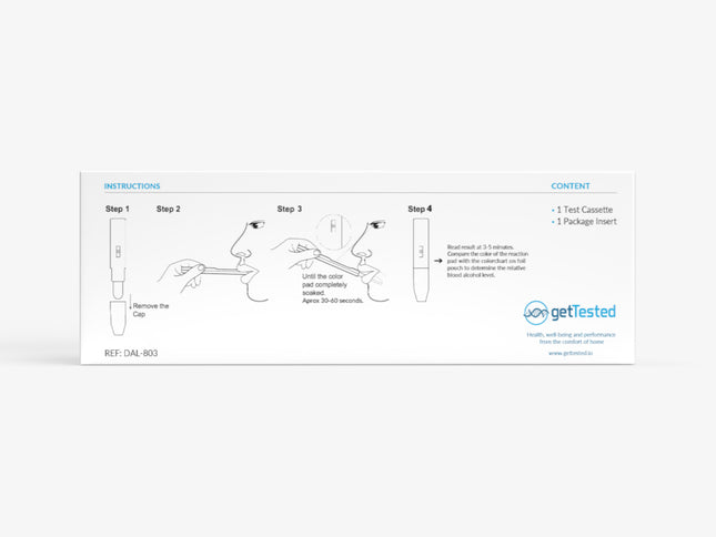 Alcohol (ALC) Test Saliva
