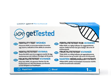Female Fertility Test – AMH Rapid Blood Test | GetTested
