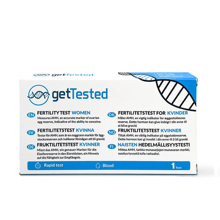 Female Fertility Test – AMH Rapid Blood Test | GetTested