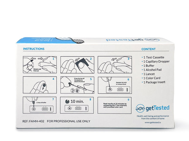 Fruchtbarkeitstest Frau – AMH-Blutschnelltest | GetTested
