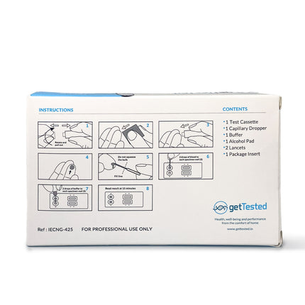 Epstein-Barr Schnelltest – IgG-Bluttest | GetTested