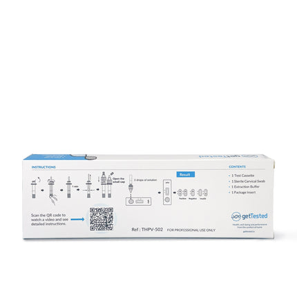 HPV Rapid Test – Cervical Swab Type 16/18 | GetTested