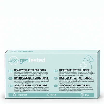 CH-HWC TestDirect Produktverpackung
