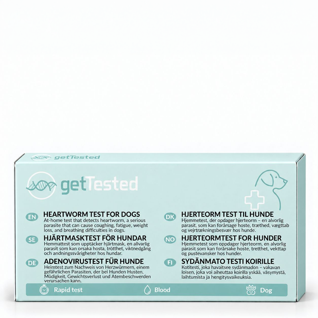 CH-HWC TestDirect Produktverpackung