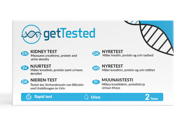 Nierenfunktion Schnelltest – 3-Parameter Urin | GetTested