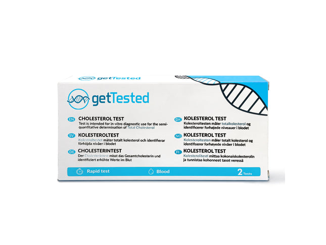 Cholesterin Schnelltest – Fingerprick-Bluttest | GetTested
