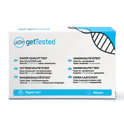 Test der Wasserqualität