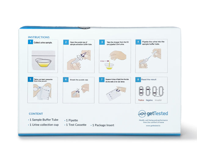 3 in 1 STI Schnelltest für Chlamydien, Trichomonaden und Gonorrhö | GetTested